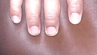 Ebony Butt Analed on the Corner of the Table and Creampied