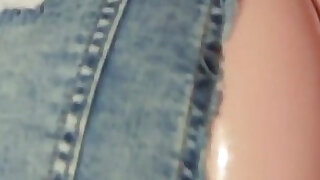 My Husband Fuck Me with Ripped Pants and Cum Inside