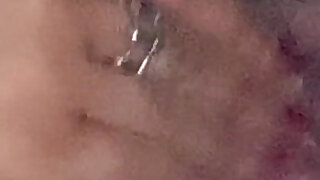 After Being Creampied a Pussy Yes Fucks the Rubber Cock Full of Cum