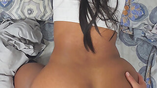 I Have a Weakness for My Stepdaughter's Huge Ass, Every Day I Have to Break Her Ass