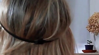 Beautiful Masked Girl Getting Fucked by a Big Cock, Submissive Slut Gets Full of a Lot of Milk