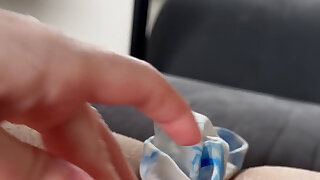 Watch Me Stuff My Panty in My Wet Pussy