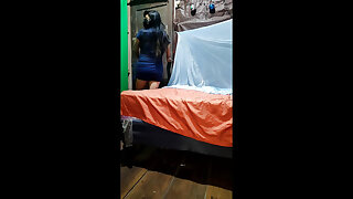 Whore Stepmother! Let's Go to the Apartment and See if You Can with an Intense Ass Licking