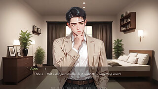 She Cums From a Massage Wile Her BF Is Oblivious -ntr'd by My Friend #3 Gameplay- an Ai Sex Game