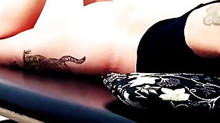 Waxing Client Gets Horny and Has Sex with the Waxer.