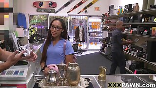 Desperate Nurse Will Do Anything For Cash - Hard Sex