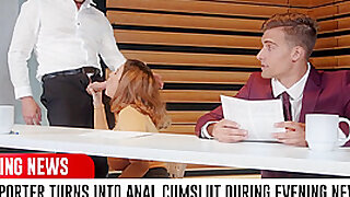 Breaking News: I'm An Anal Cumslut & I Love It With Van Wylde, Lasirena69 - Brazzers